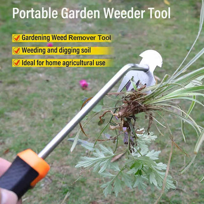 Effortless Weeding with Our Premium Portable Garden Weeder Tool - Perfect for Vegetable Gardening and Backyard Planting!