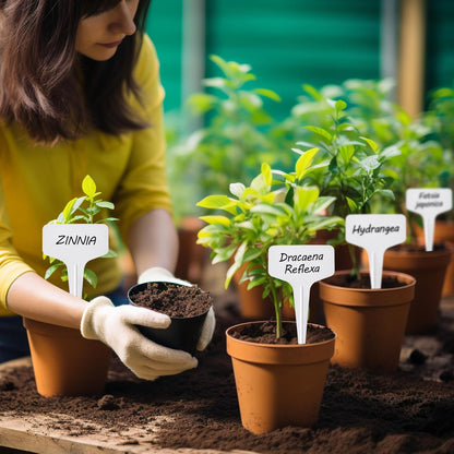 Transform Your Garden with 120 Waterproof Plant Labels and Permanent Marker – Perfect for Organizing Your Plants!
