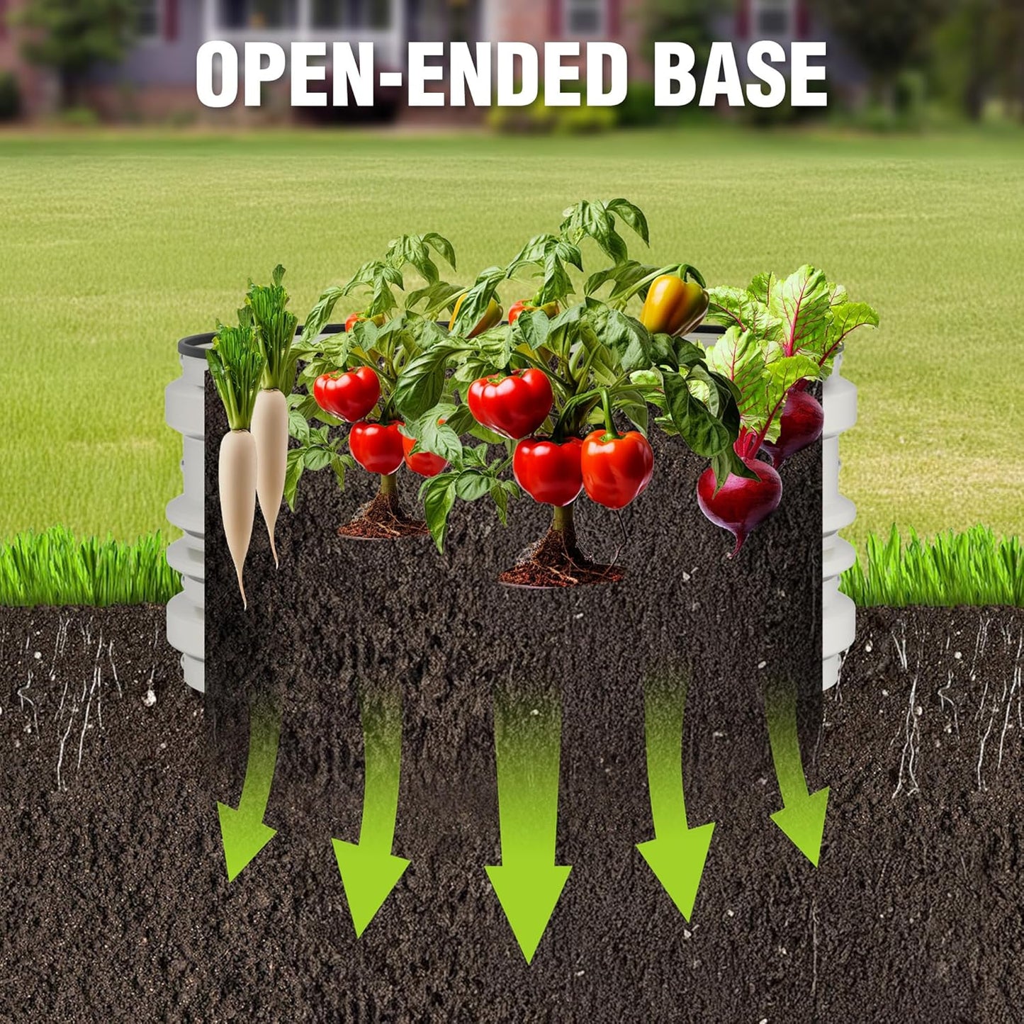 Transform Your Garden with the 3-Piece Galvanized Raised Garden Bed Set - Durable, Stylish, and Perfect for Growing Vegetables and Flowers!